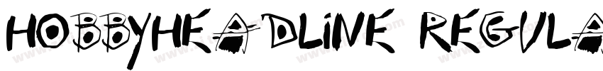 HobbyHeadline Regula字体转换
